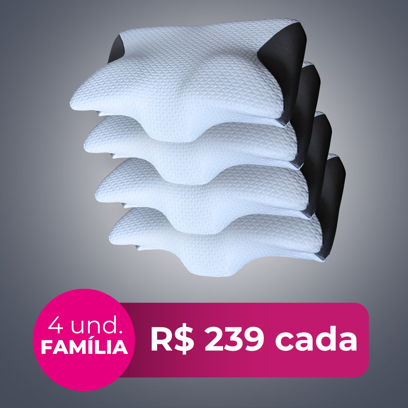 Travesseiro DreamLuxe - Cuide do Seu Pescoço com Conforto e Proteção