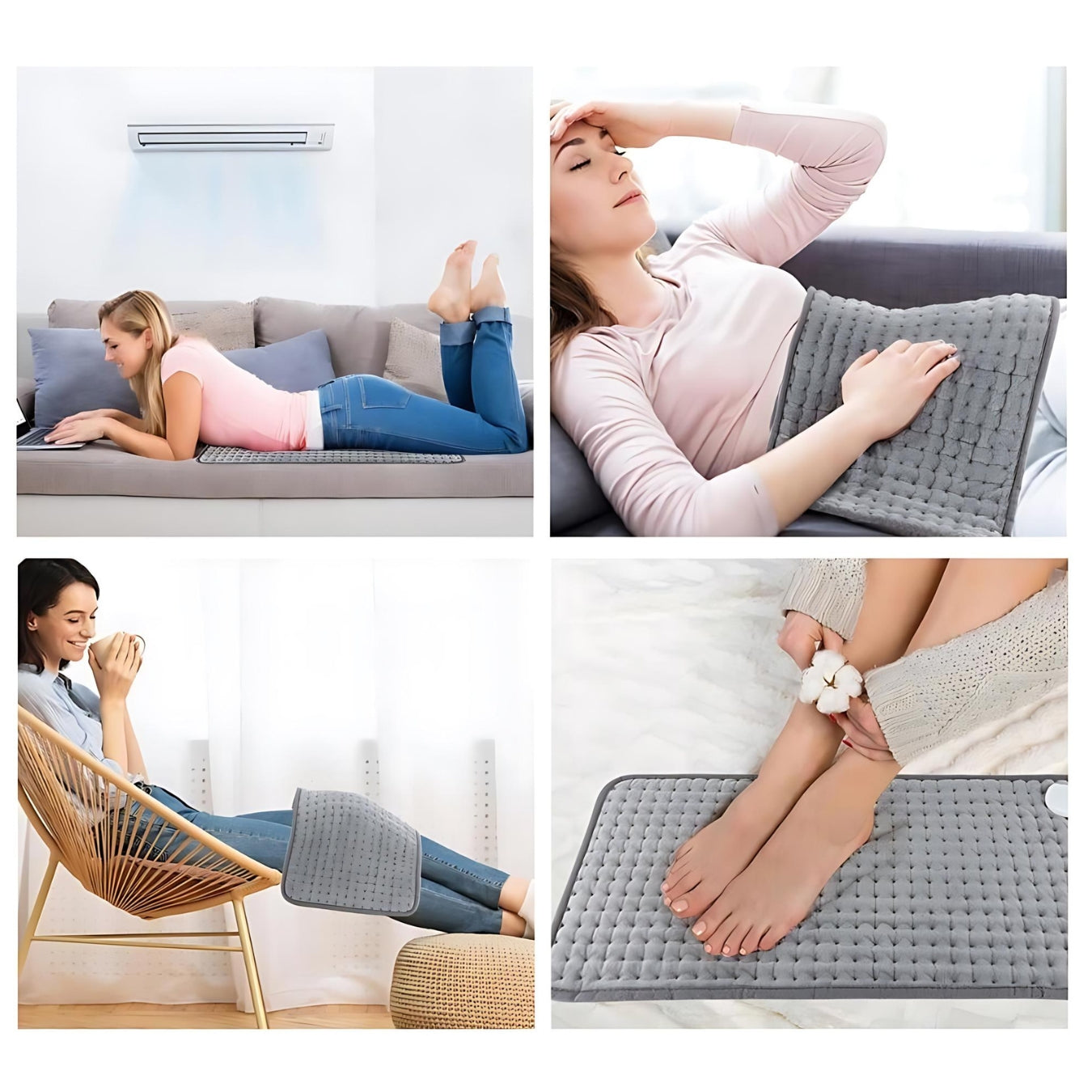 Manta Térmica ComfortCare - alivio de tensões musculares e dores menstruais