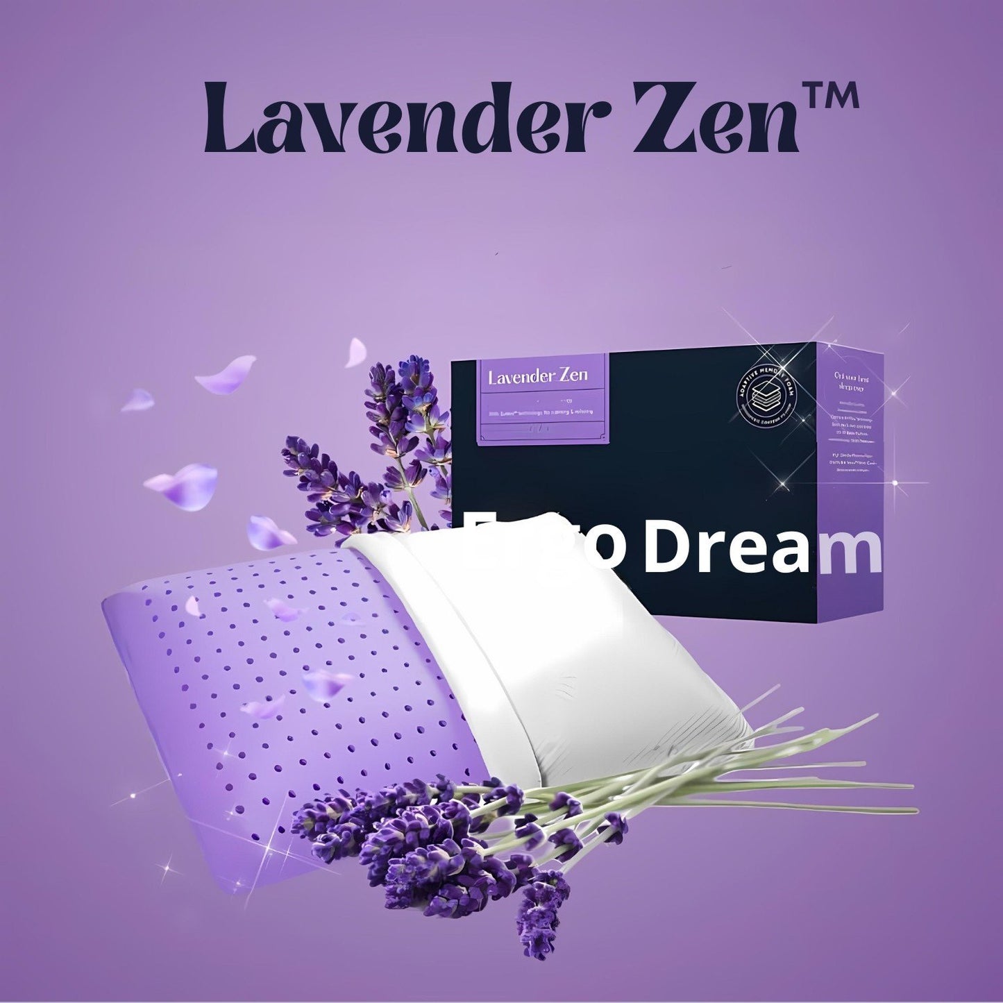 Travesseiro Aromaterapia ZenLavander - O Poder da Lavanda